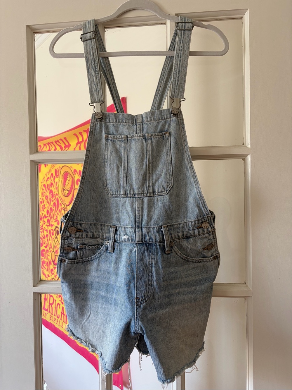 Lucky Brand Denim light wash Short Overalls